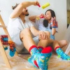 Paint Tin Socks