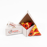 Pizza Socks Box Slice  1 pair