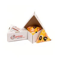 Pizza Socks Box Slice  1 pair