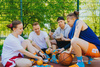 Basketball socks in a ball 2 pairs