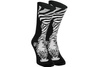 Black and white cotton socks zebra 1 pair