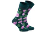 Cotton Socks Roses 1 Pair