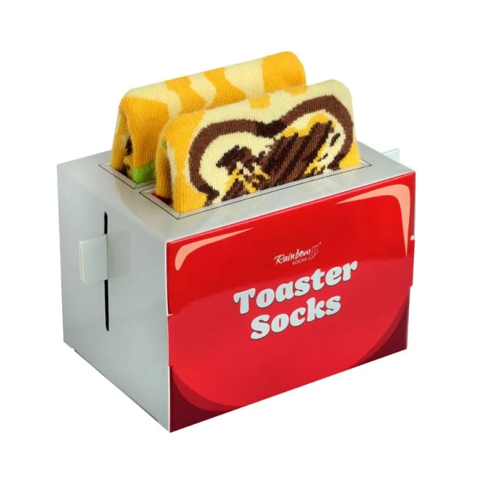 Toaster Socks Box