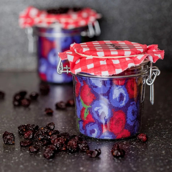 Blueberries and Pears Socks in a Jar