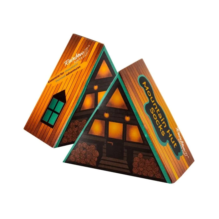 Mountain Hut Socks Box