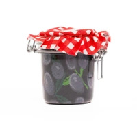 Jar socks black green olives