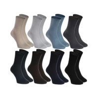 Non-Binding socks for Men 8 Pairs