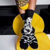 Black- White Animals Socks Box Dalmatian Cow