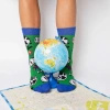 Cotton School Socks - Geography