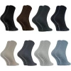 Non-Binding Grip Socks for Women 8 Pairs