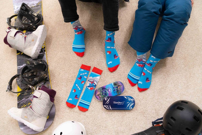 Snowboard Socks Box 1 Pair