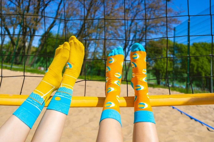 Volleyball socks in a ball 2 pairs