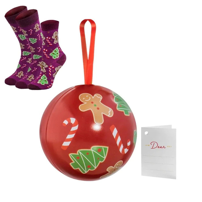 Christmas socks in a ball for the whole family