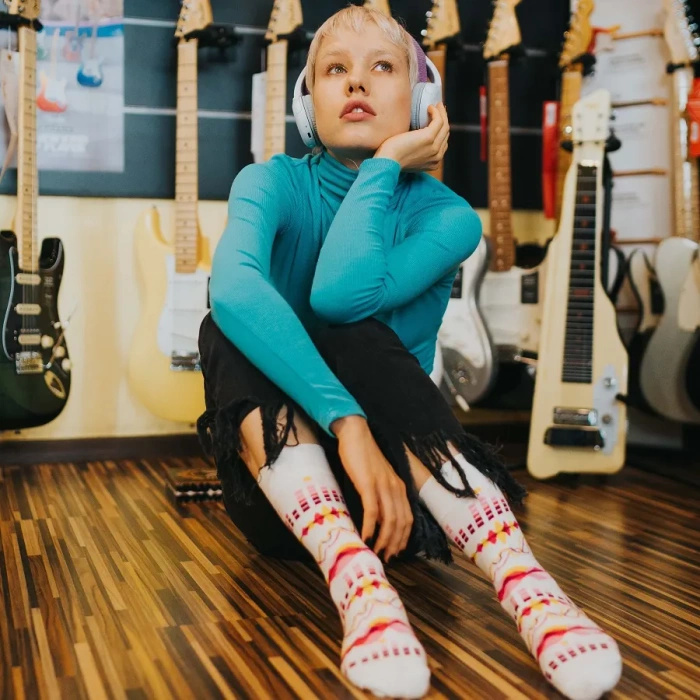 Headphones Socks Box