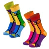 Crayon Rainbow Socks Box