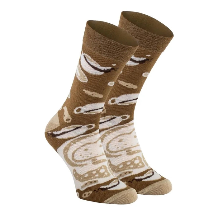 Cappuccino Coffee Socks