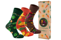 Garden socks box 3 pairs