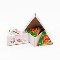 Pizza Socks Box Slice  1 pair