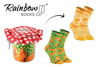 Jar socks pea with carrot lemon 2 pairs