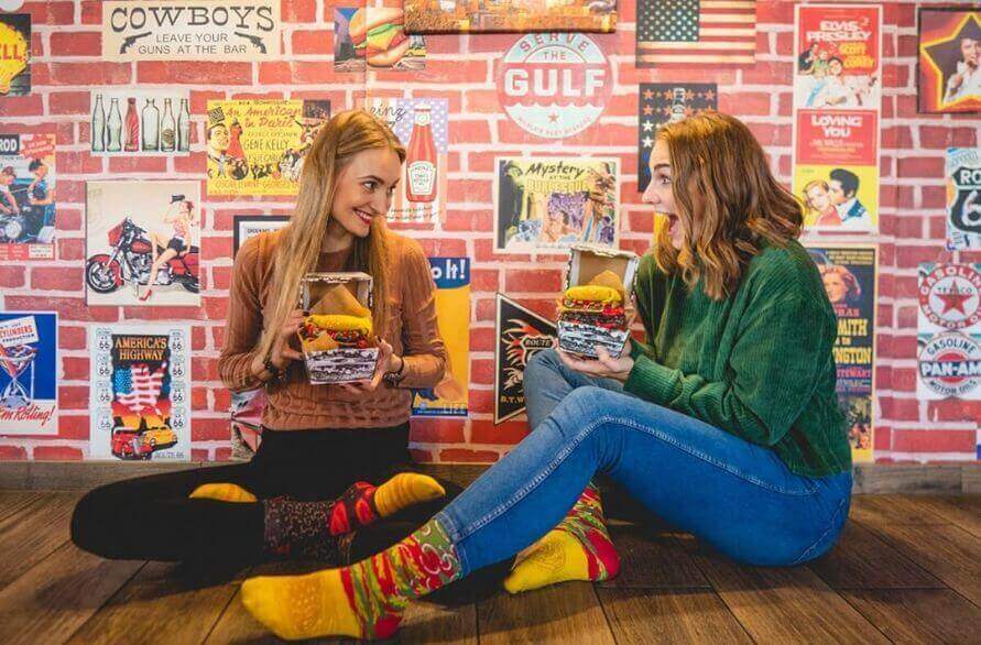  Funny Burger Socks Perfect Gift for Everyone