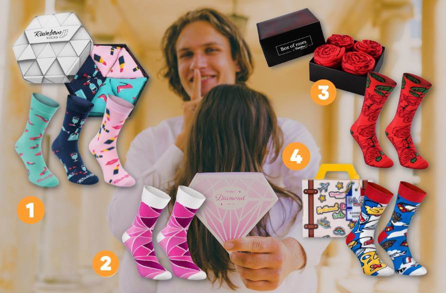 Gift ideas for women by Rainbow Socks