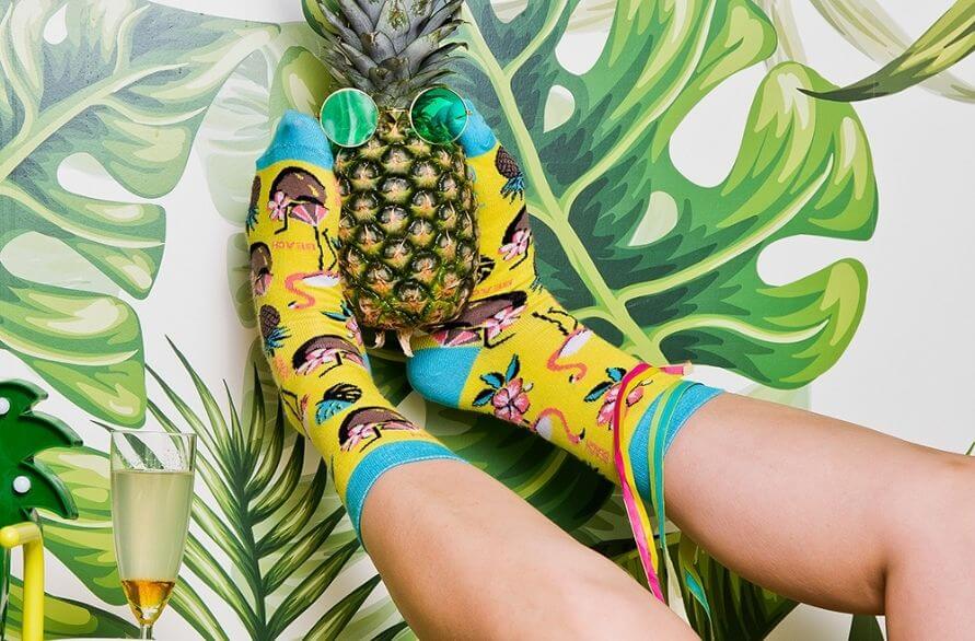 Colourful and Funny Party Socks Box, perfect gift for men and women
