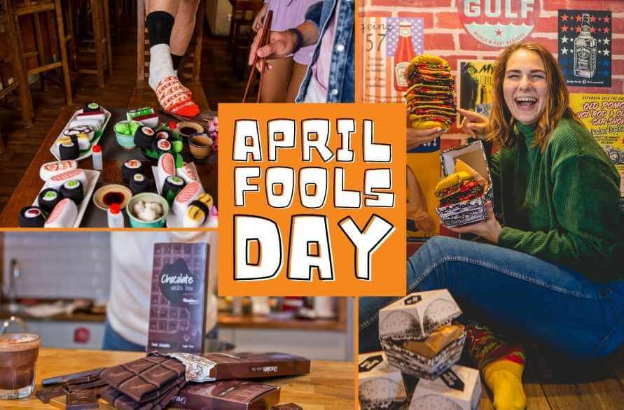 April Fools - Rainbow Socks Celebration