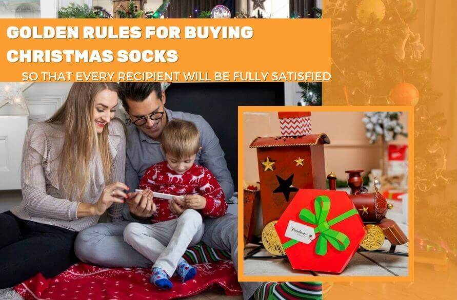 Socks are not a banal idea for Christmas!