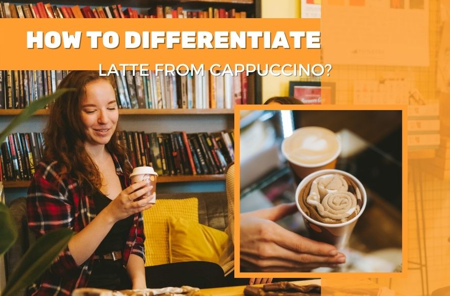 The difference between latte and cappuccino